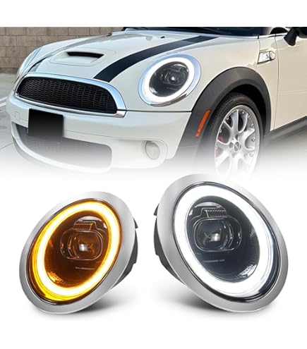 MINI R56純正ヘッドライト&リム Amazon.co.jp: Archaic ミニ mini R55 R56 R57 R58 R59 ヘッド